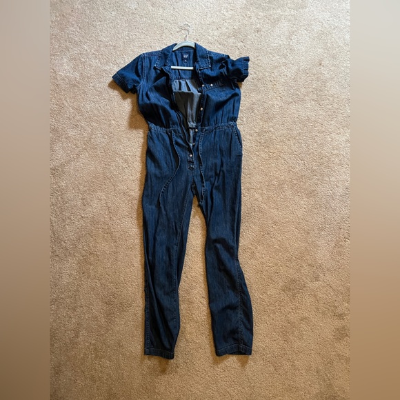 Gap Jean Jumpsuit Size 2 Petite - Picture 3 of 8